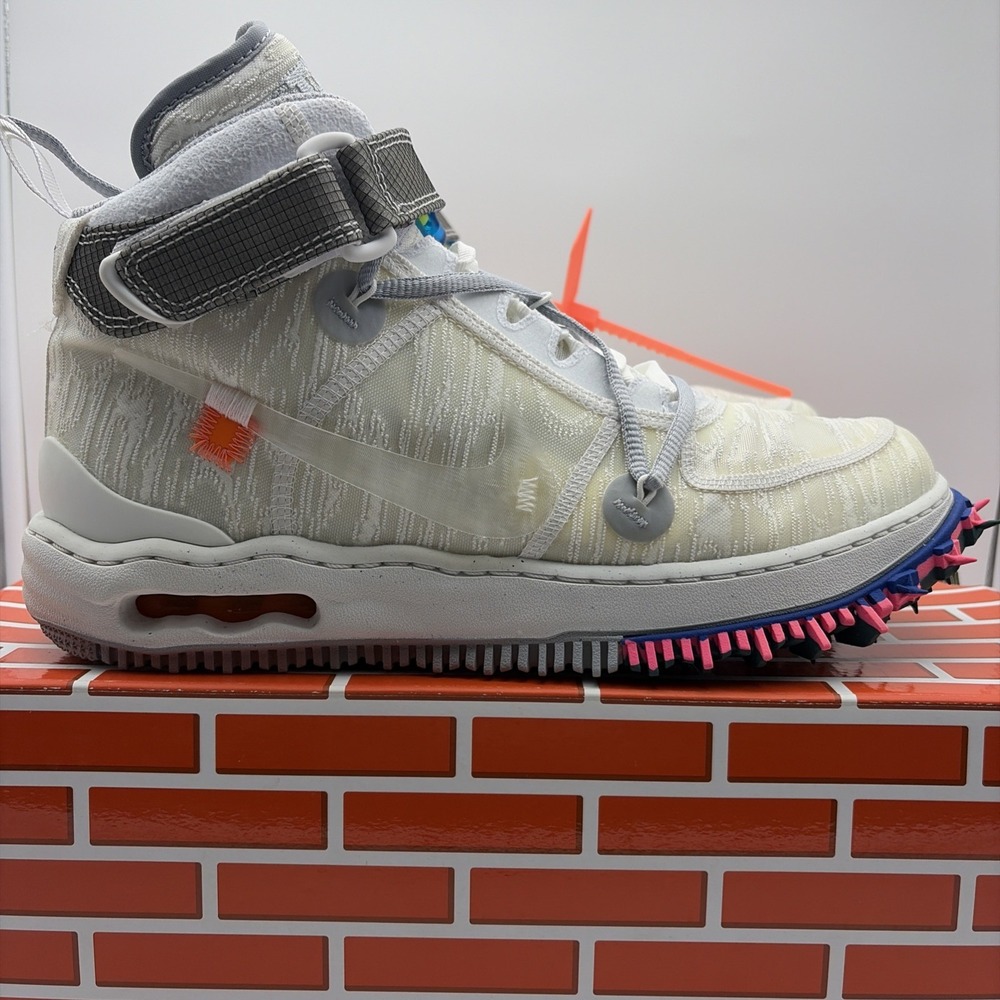 Nike Air Force 1 x Off-White White 2022 Mid DO6290-100 Mens 10.5